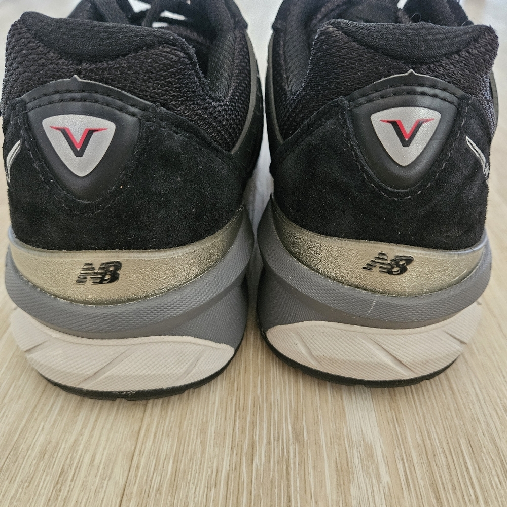 New Balance 990v5 Black Reflector Athletic Shoes W990BK5 Women's Size 8 2E - Picture 6 of 9